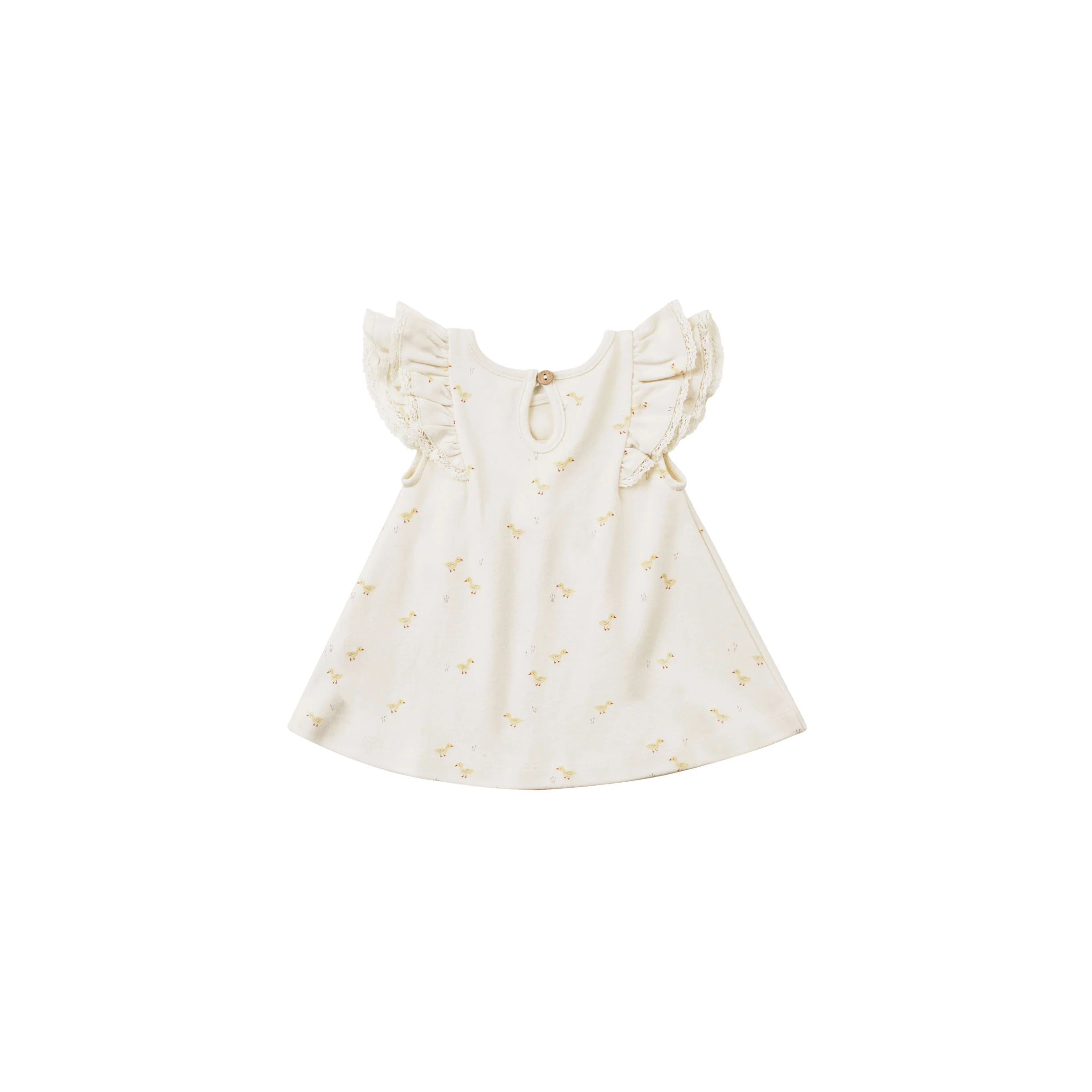 Quincy Mae Ducks Flutter Dress - Image 2
