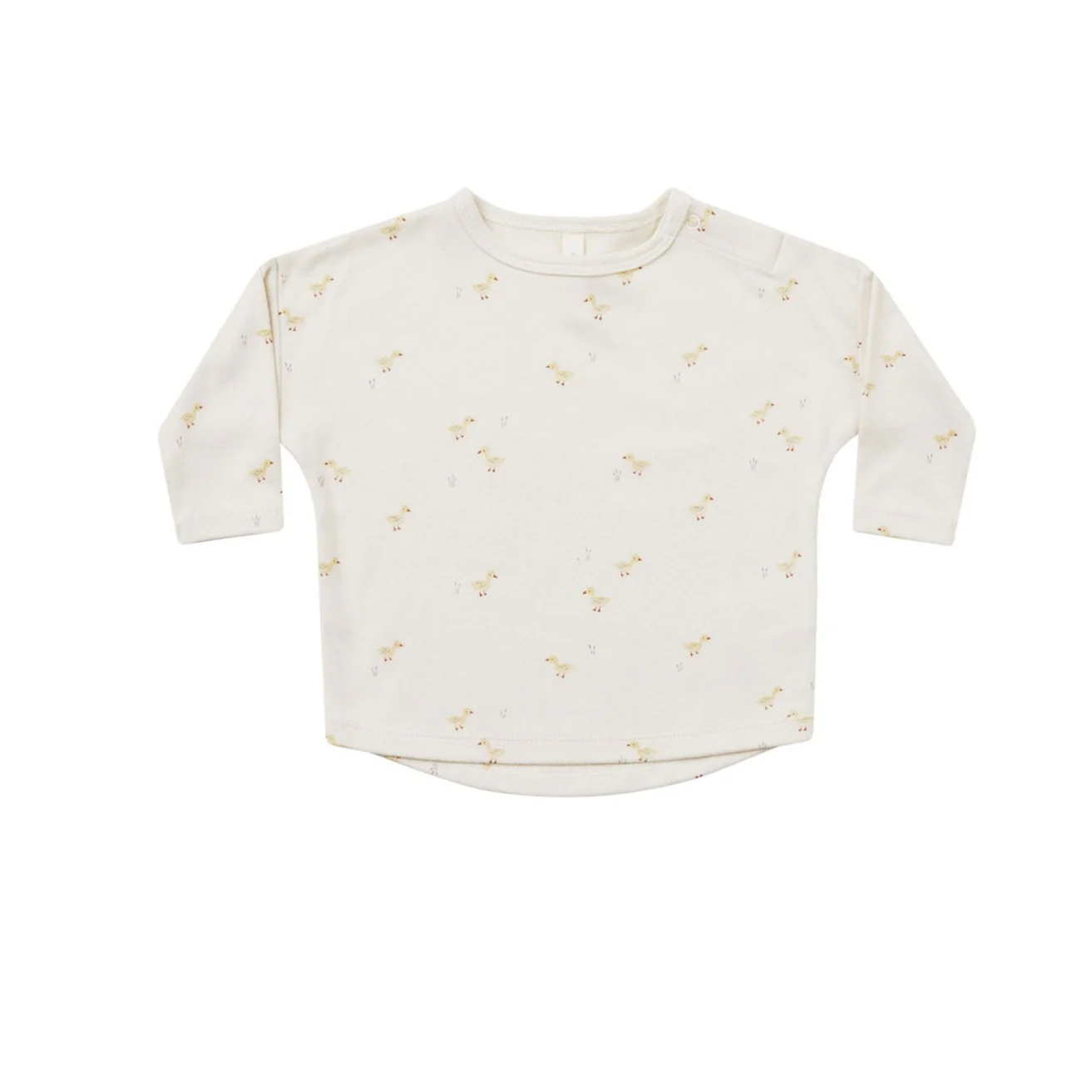 Quincy Mae Ducks Long Sleeve Tee