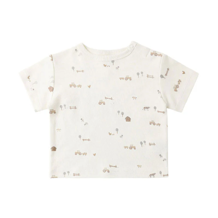 Quincy Mae Farm Boxy Tee
