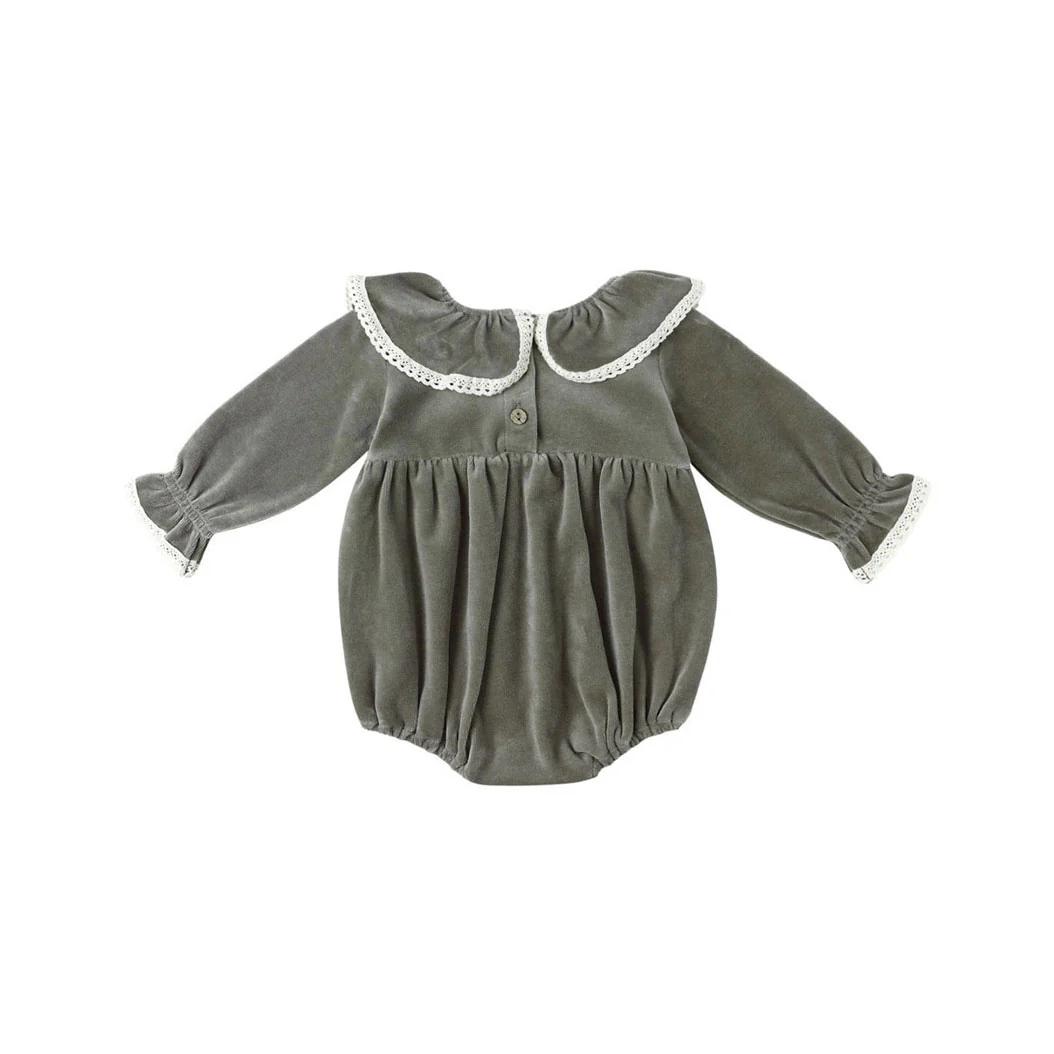 Quincy Mae Forest Wendy Romper - Image 3