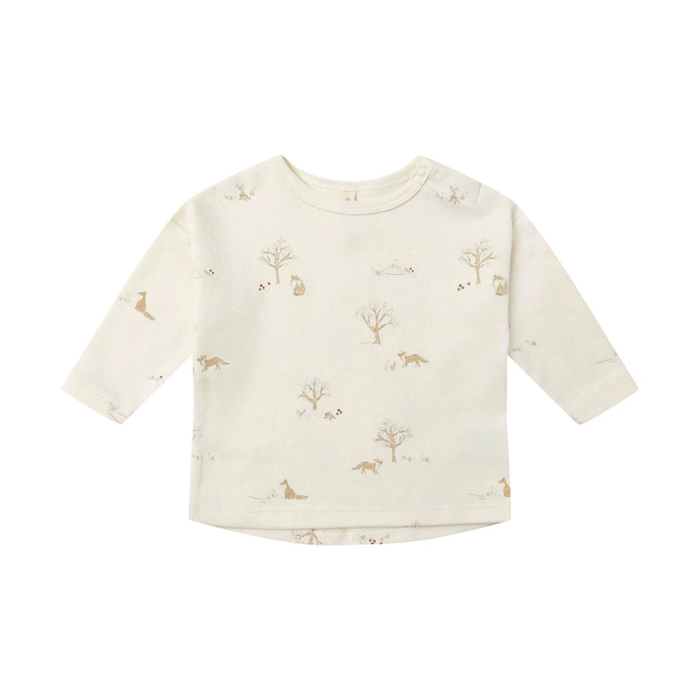 Quincy Mae Fox Land Long Sleeve Tee