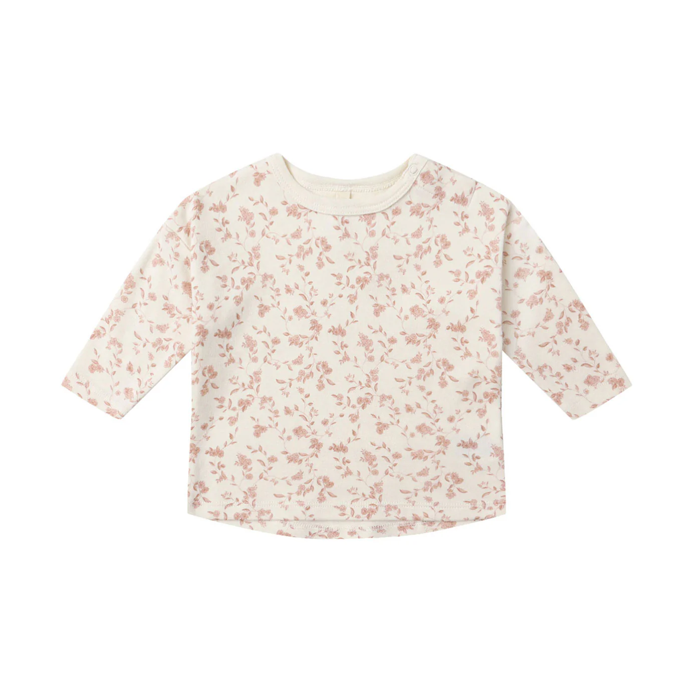 Quincy Mae French Garden Long Sleeve Tee