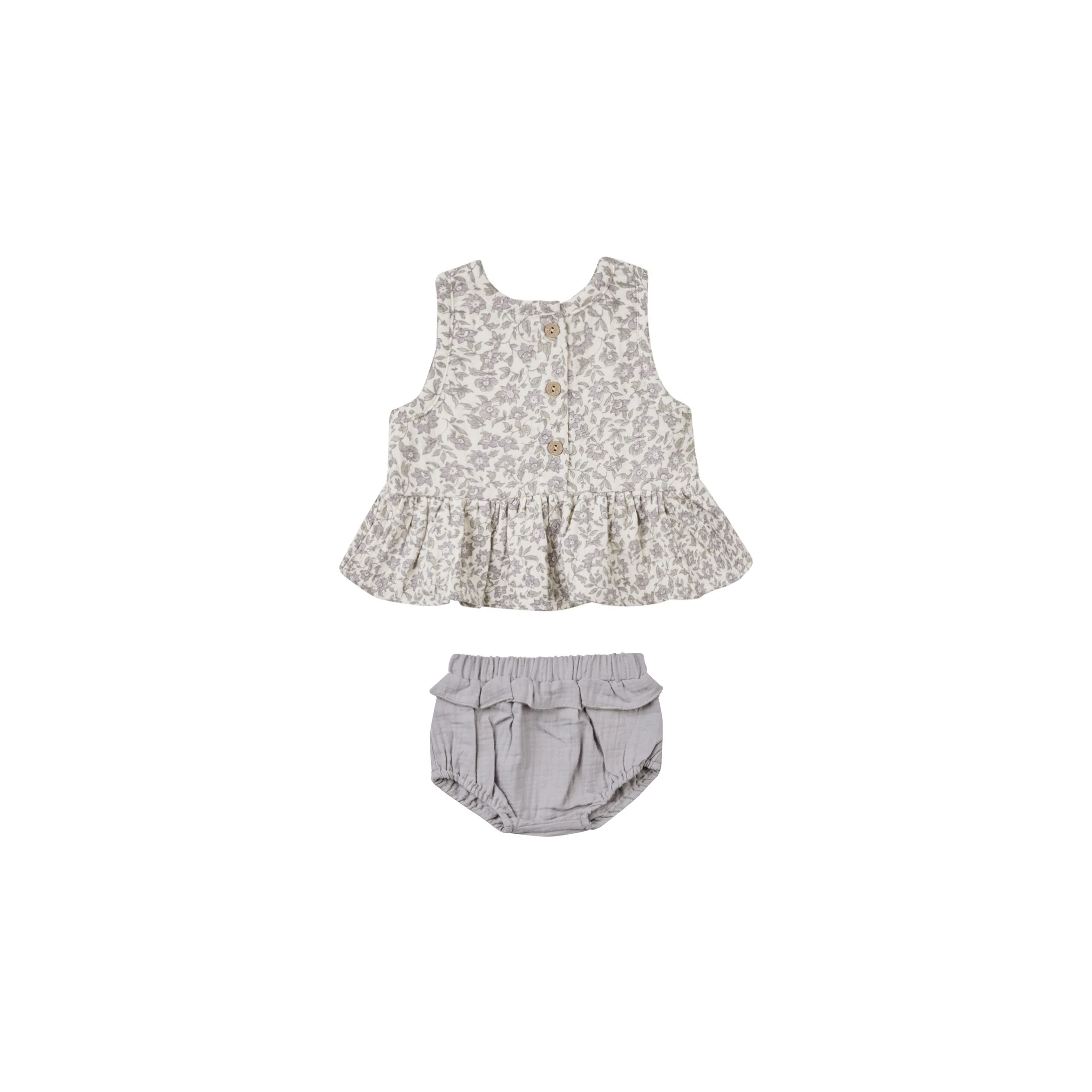 Quincy Mae French Garden Sleeveless Peplum Set - Image 2