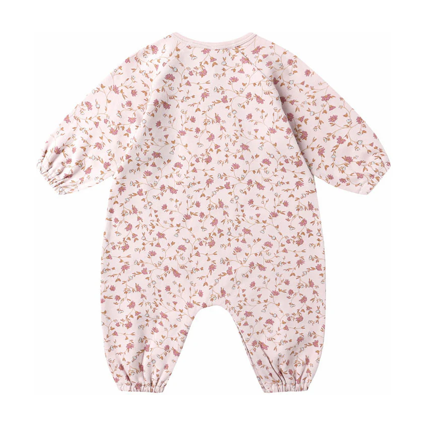Quincy Mae Garden Henley Bubble Jumpsuit - Image 2