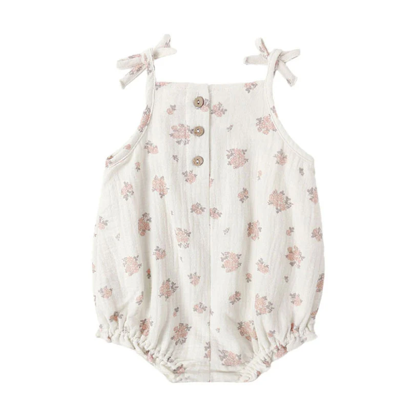 Quincy Mae Garden Rose Betty Romper - Image 3