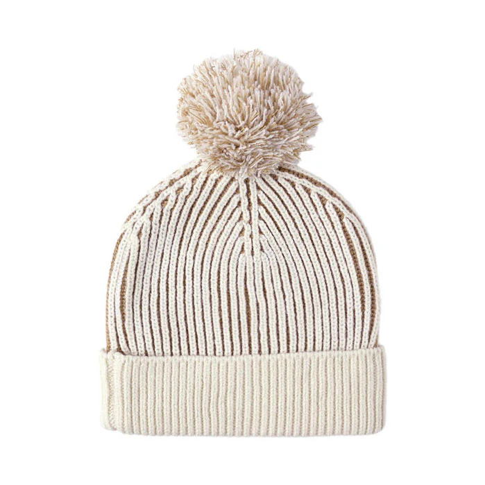 Quincy Mae Gold Beanie