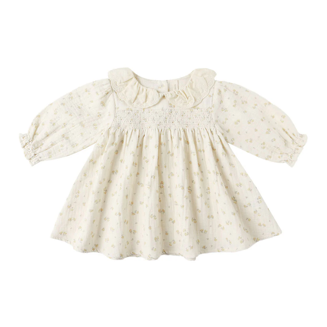 Quincy Mae Golden Floral Callie Dress
