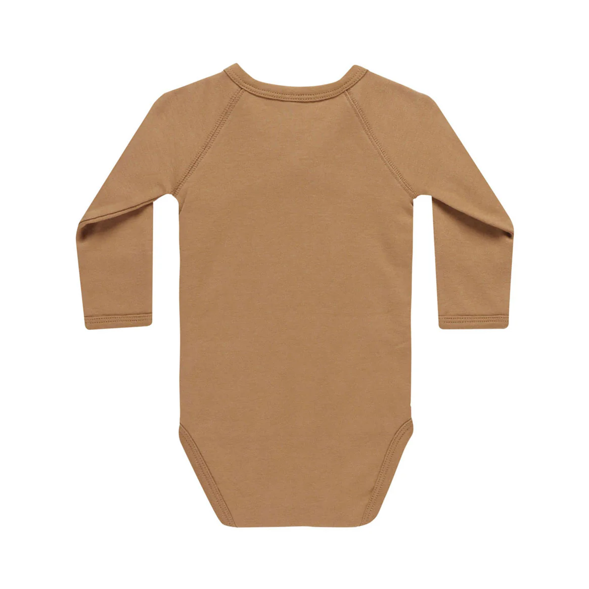 Quincy Mae Golden Side Snap Bodysuit - Image 2