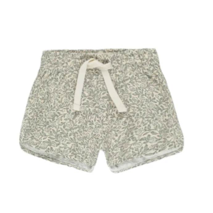 Quincy Mae Green Garden Boys Swim Short