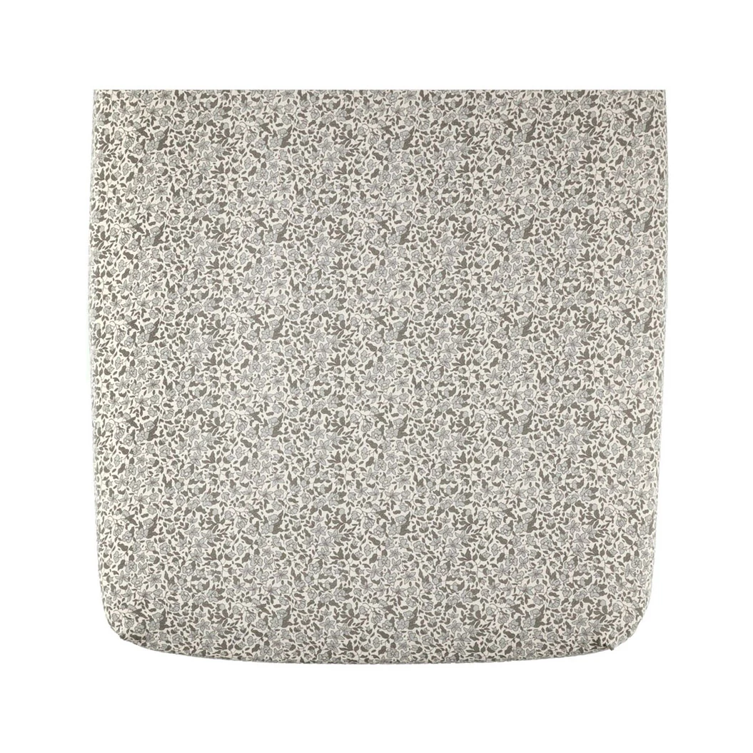 Quincy Mae Green Garden Woven Crib Sheet - Image 2