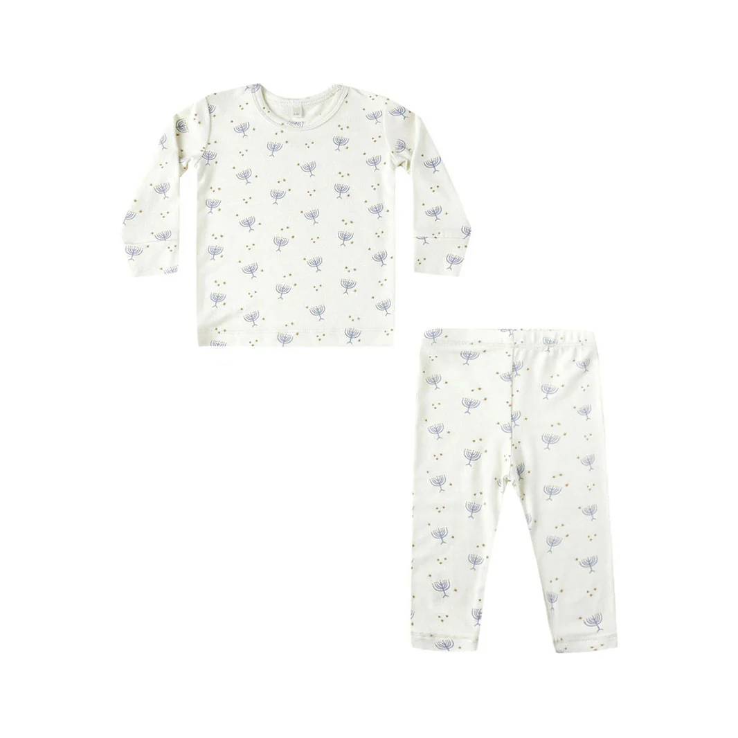 Quincy Mae Hanukkah Bamboo Pajama Set