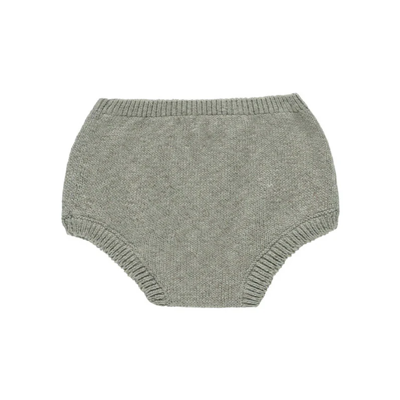 Quincy Mae Heathered Basil Knit Bloomer - Image 3