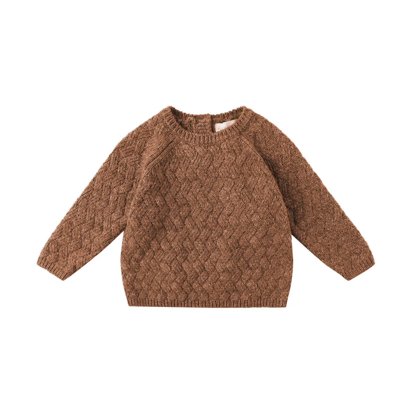 Quincy Mae Heathered Cedar Knit Sweater