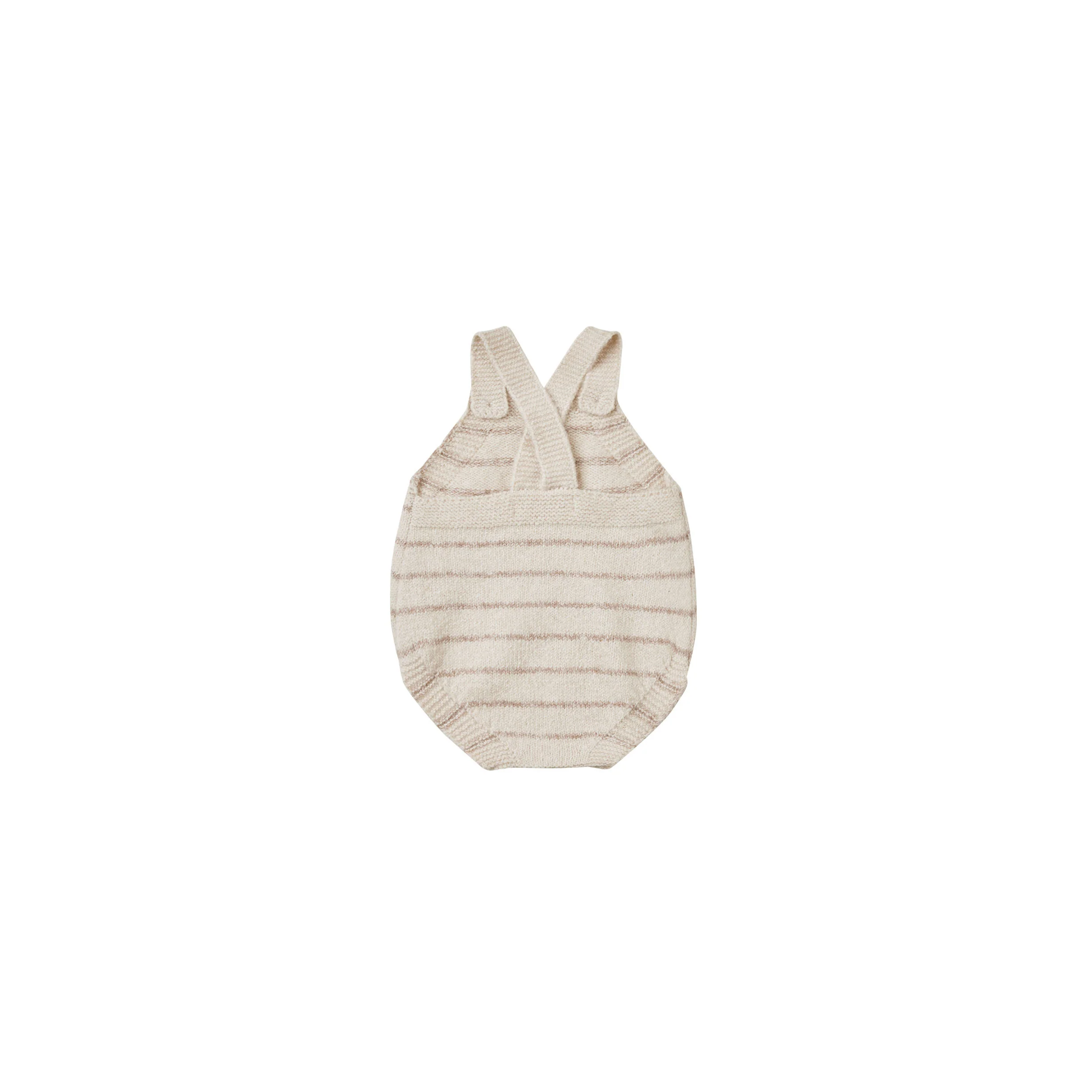 Quincy Mae Heathered Oat Tatum Romper - Image 2
