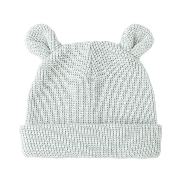 Quincy Mae Ice Blue Baby Bear Beanie