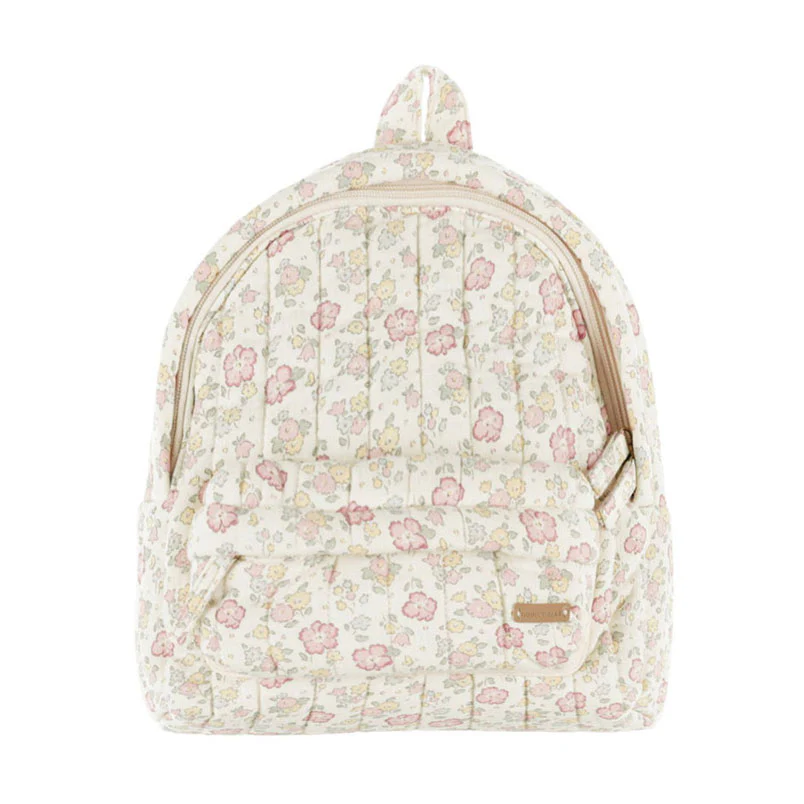 Quincy Mae Ivory Bloom Mini Backpack