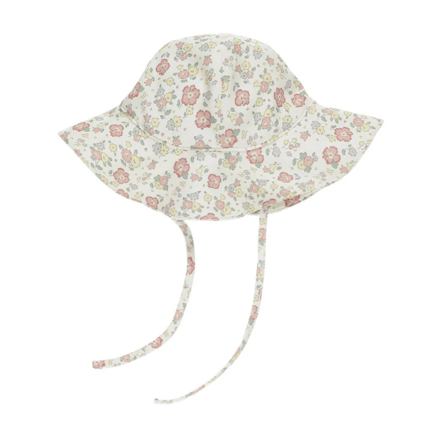 Quincy Mae Ivory Bloom Sun Hat