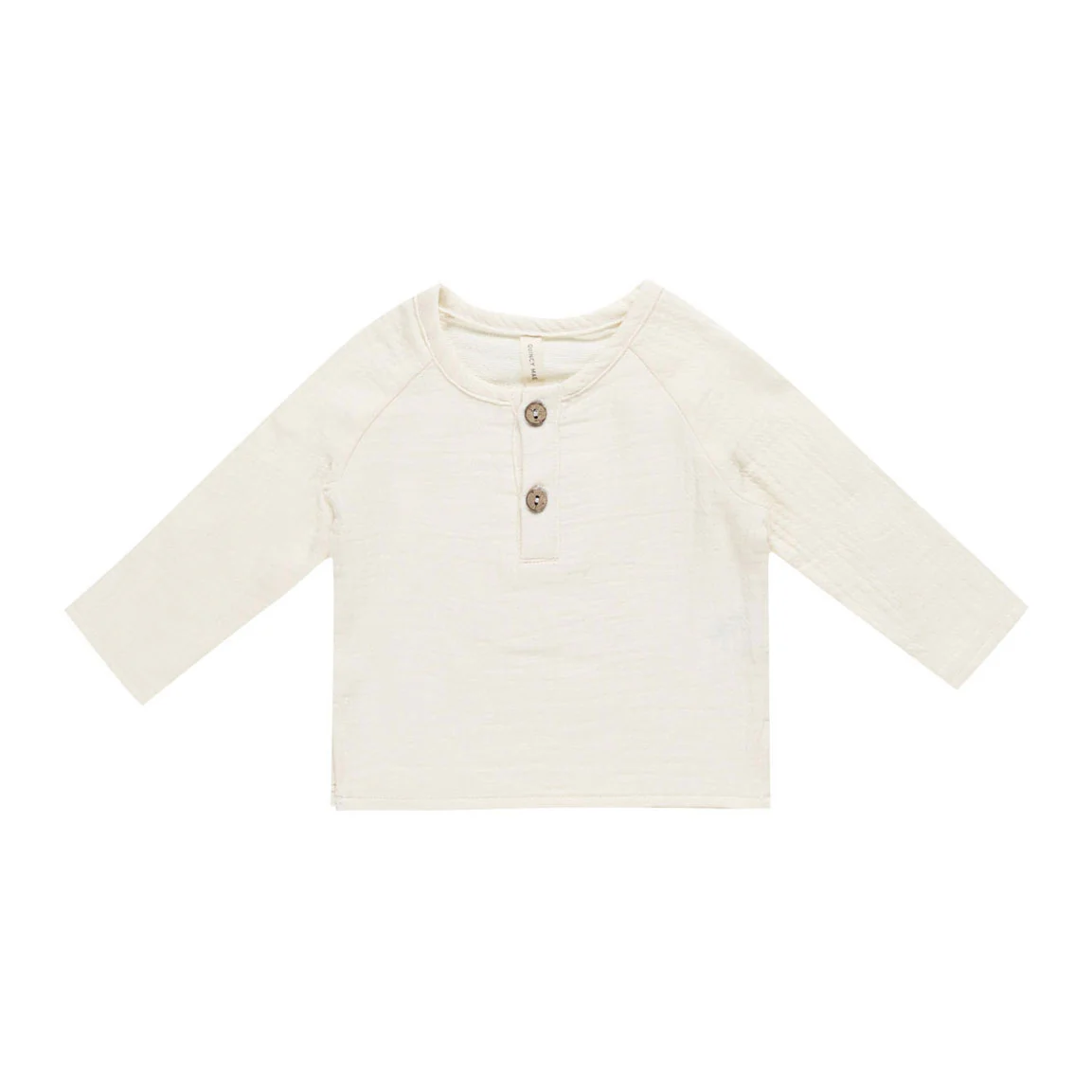 Quincy Mae Ivory Gingham Zion Shirt