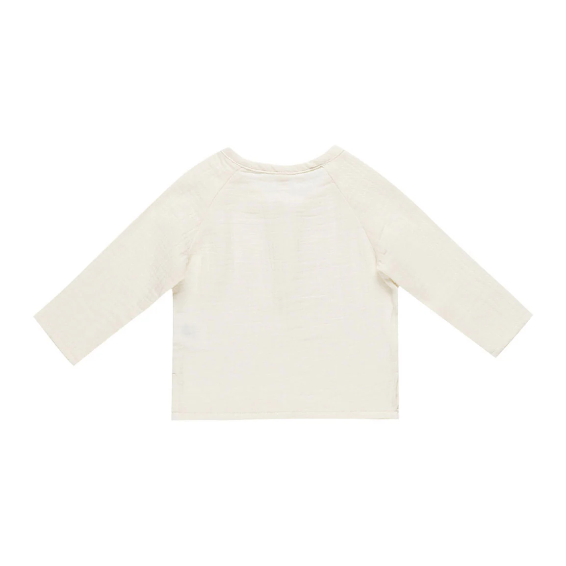 Quincy Mae Ivory Gingham Zion Shirt - Image 2