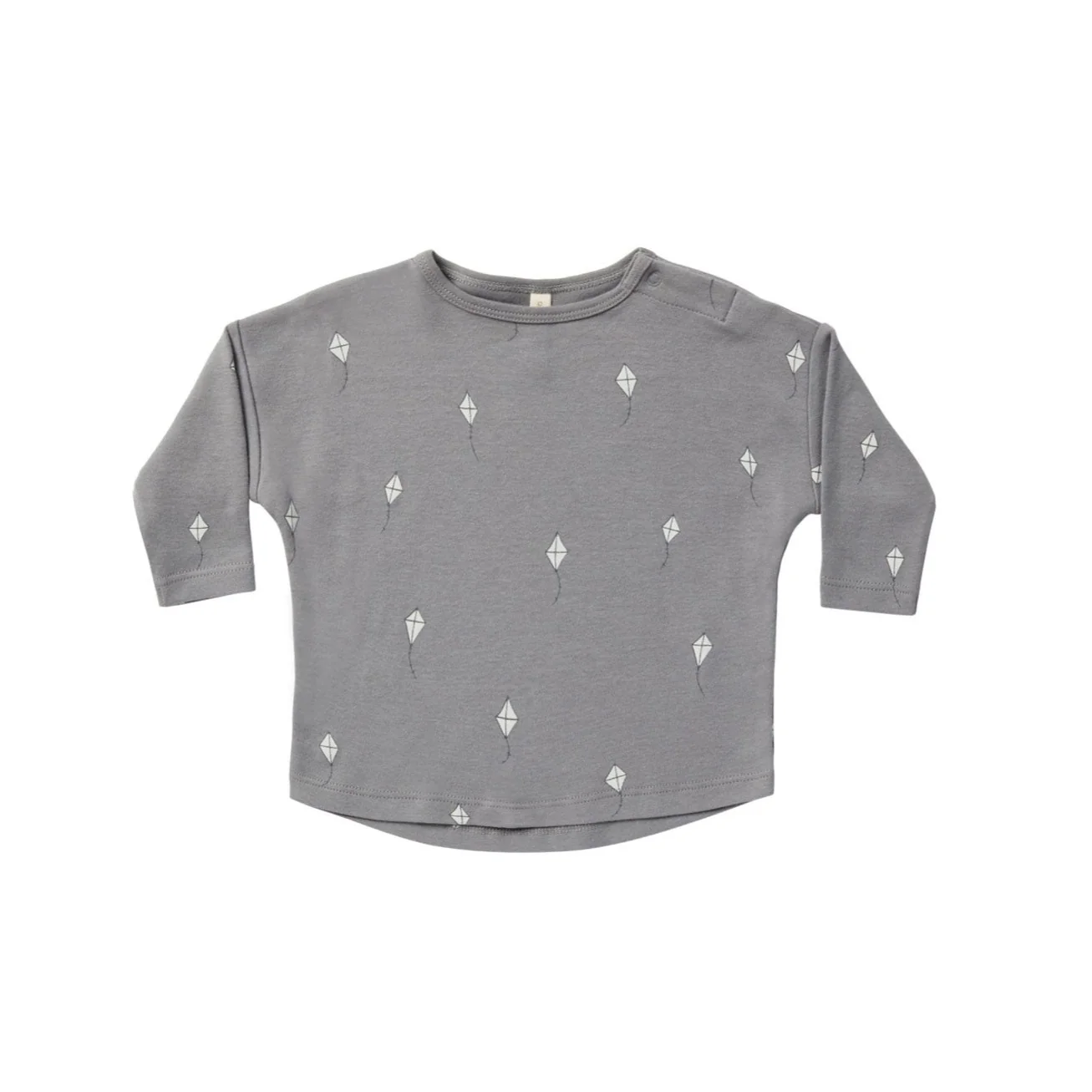 Quincy Mae Lagoon Kites Long Sleeve Tee