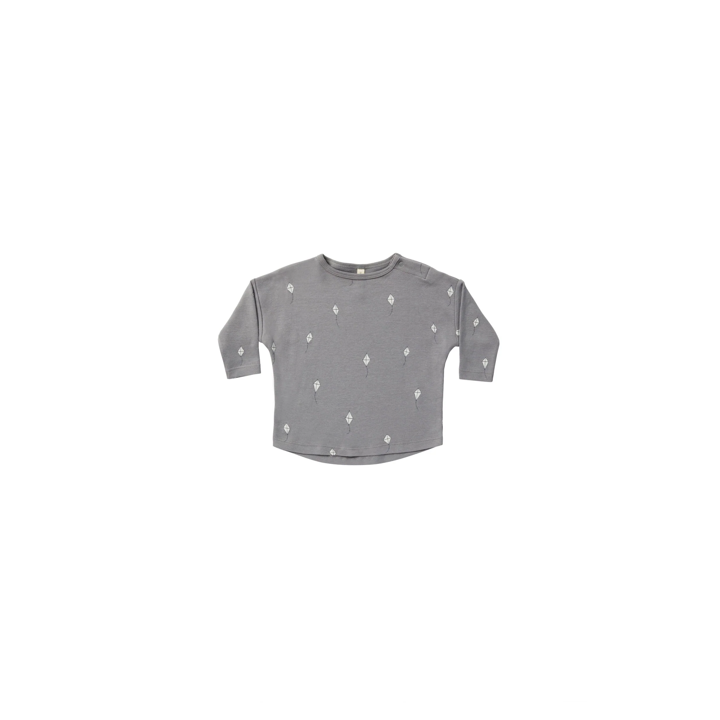 Quincy Mae Lagoon Kites Long Sleeve Tee - Image 2