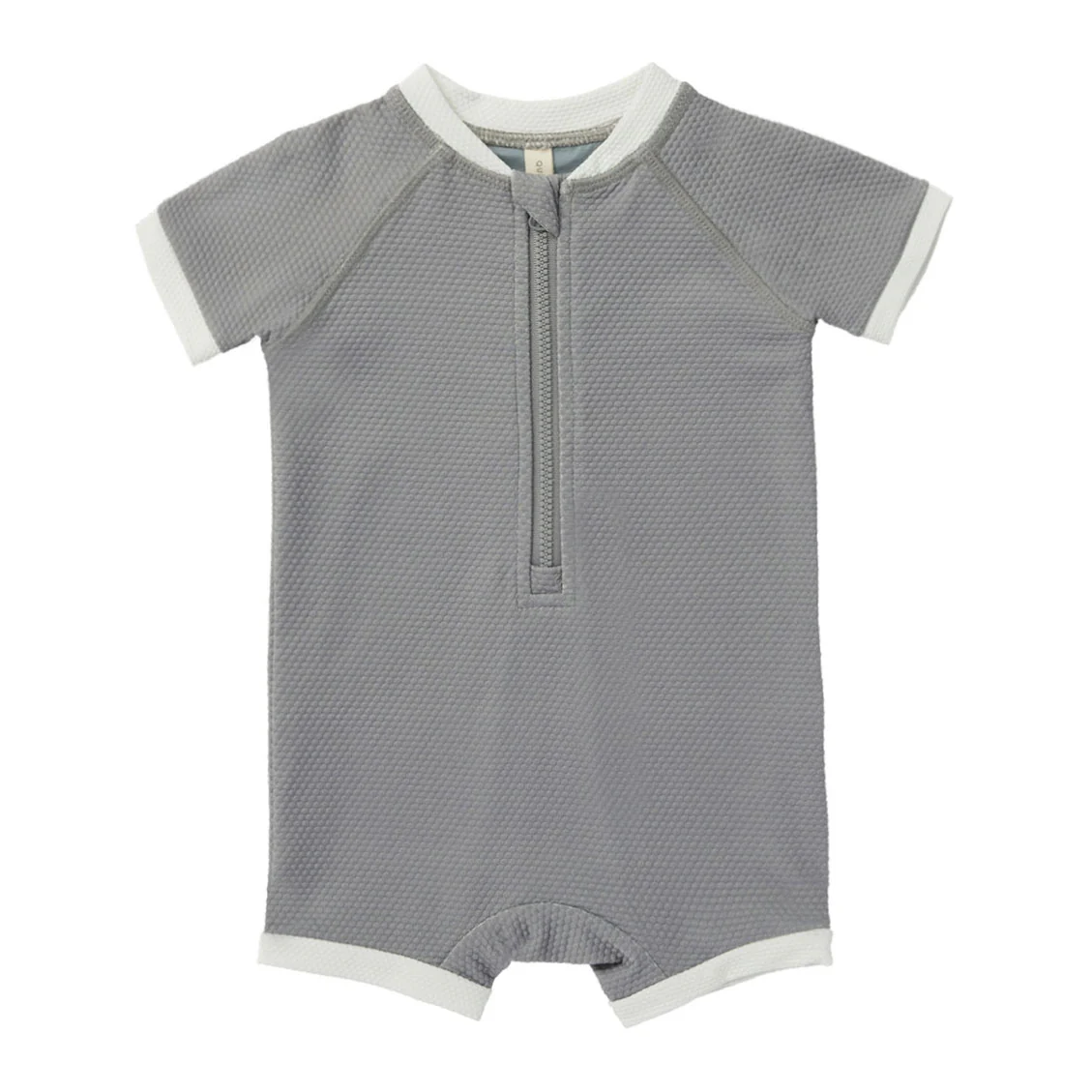 Quincy Mae Lagoon Zip Rashguard One-Piece