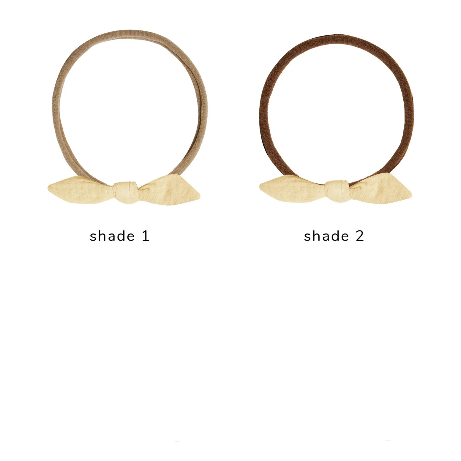 Quincy Mae Lemon Little Knot Headband