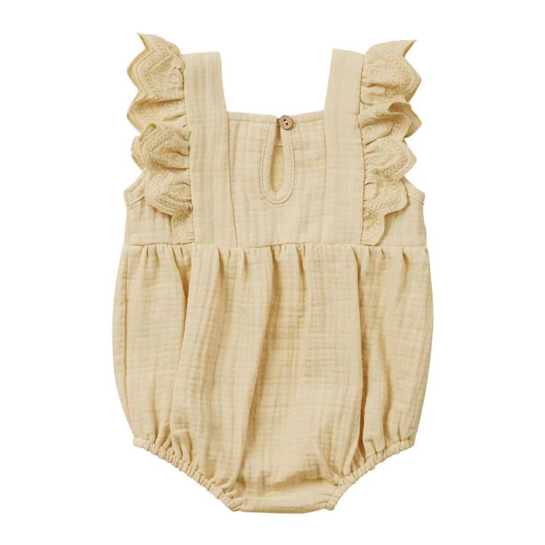 Quincy Mae Lemon Naomi Romper - Image 2