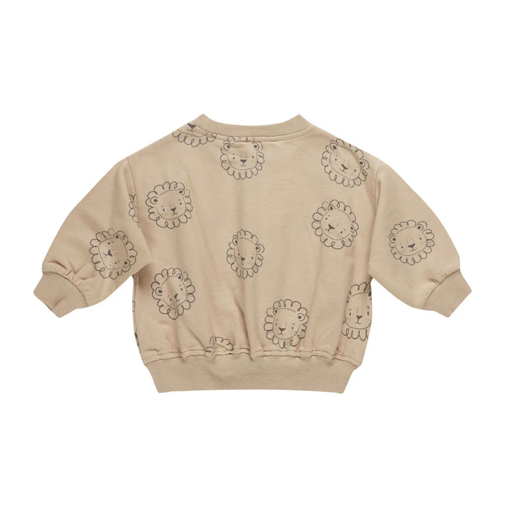 Quincy Mae Lions Relaxed Fleece Sweatshirt - Image 2