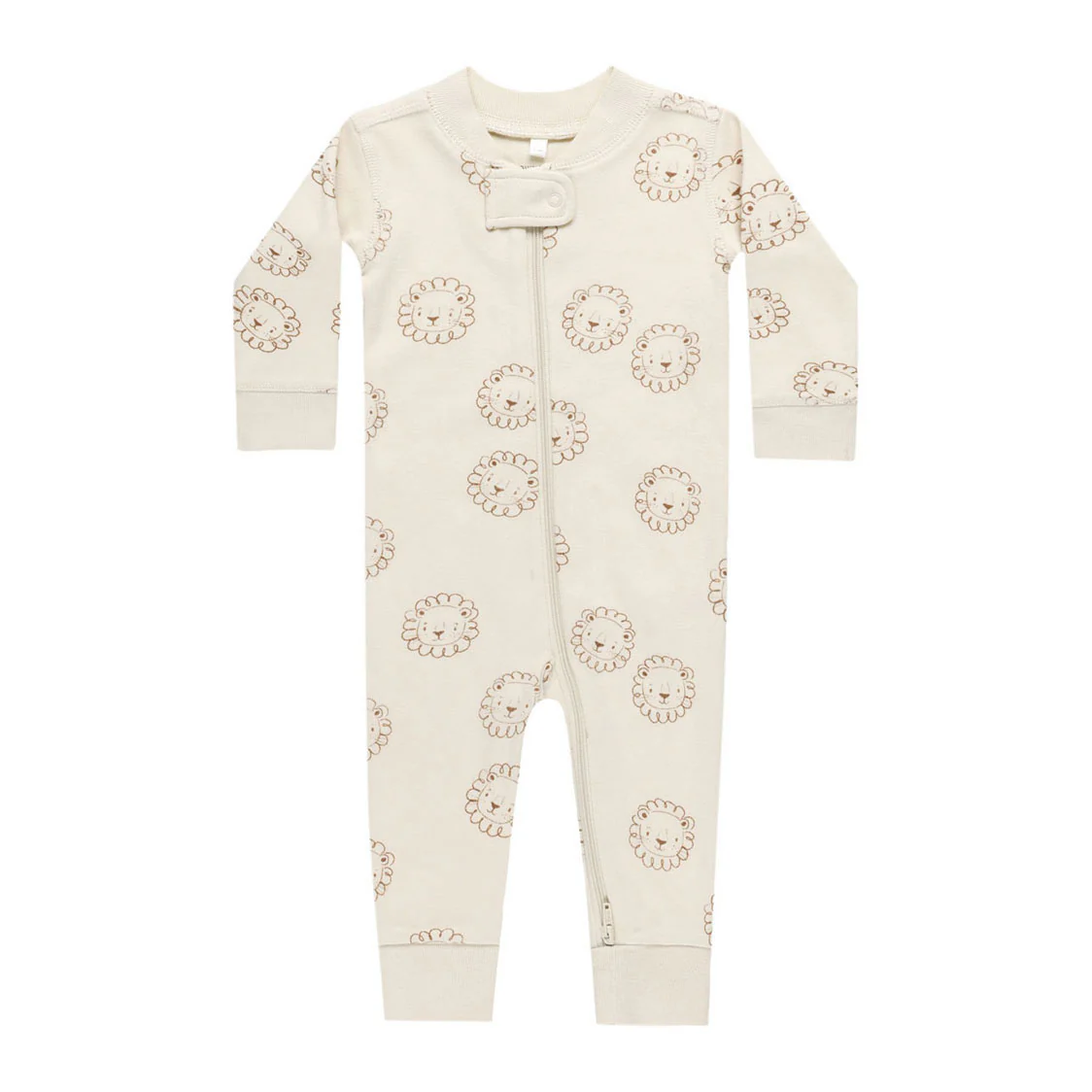 Quincy Mae Lions Zip Long Sleeve Sleeper