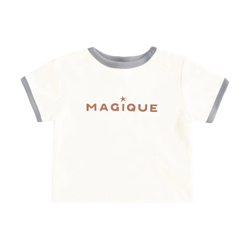 Quincy Mae Magique Ringer Tee