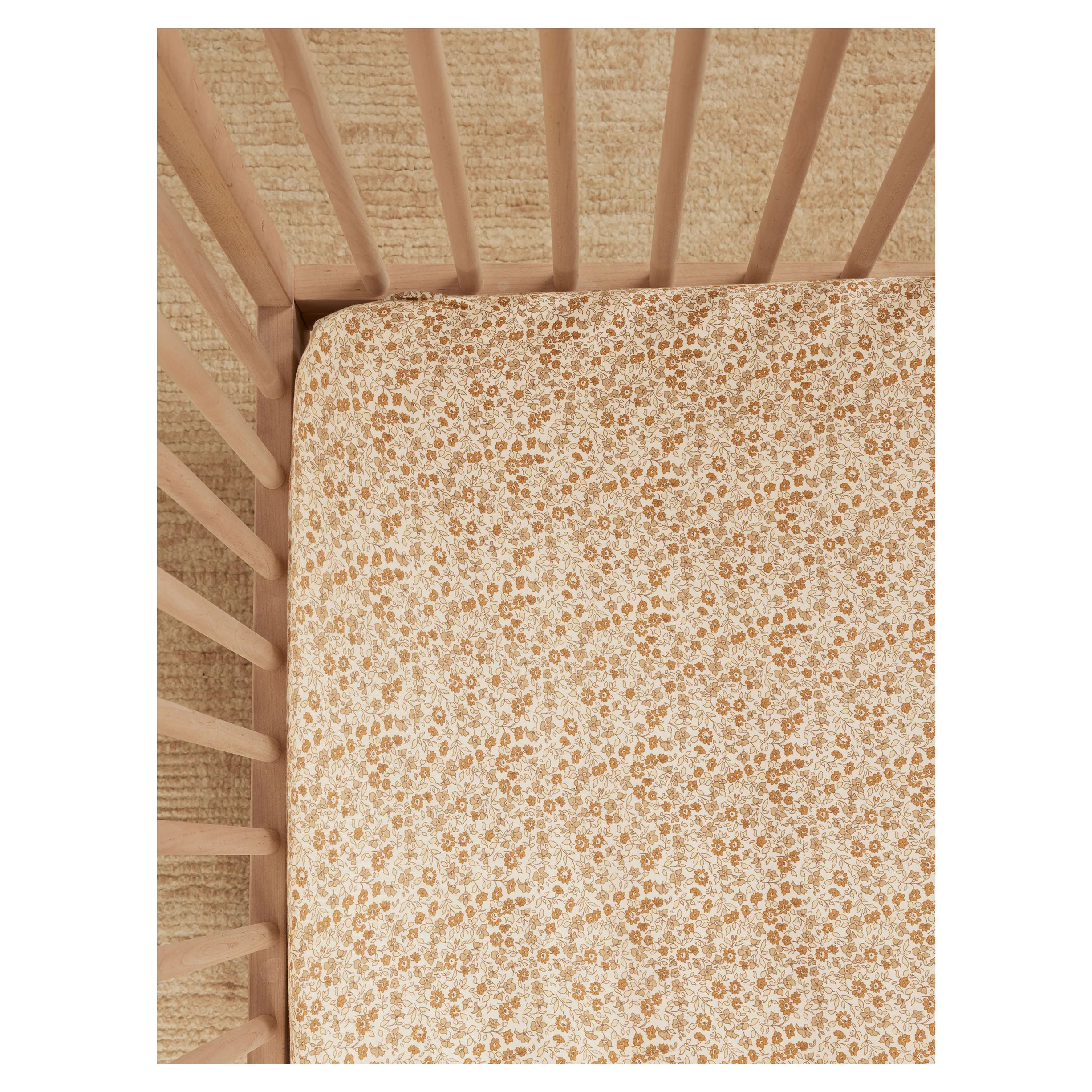 Quincy Mae Marigold Bamboo Crib Sheet
