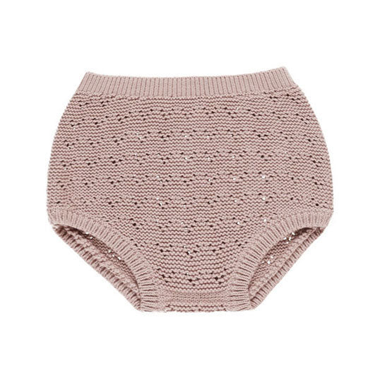 Quincy Mae Mauve Knit Bloomer