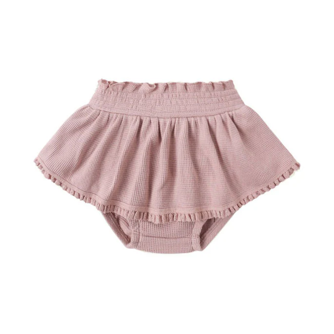 Quincy Mae Mauve Skirted Bloomer