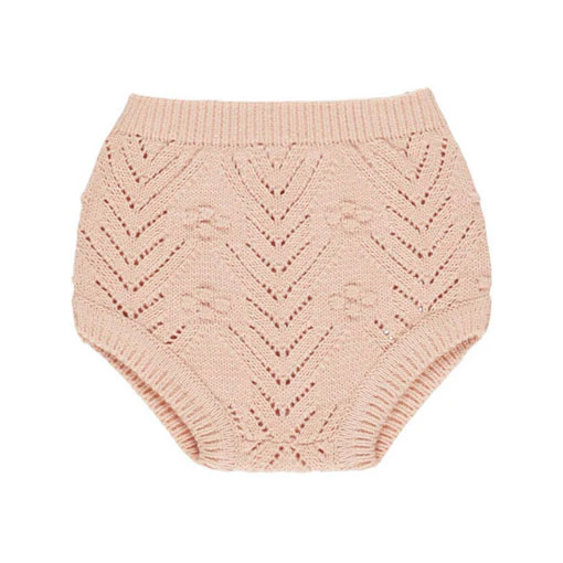 Quincy Mae Melon Knit Bloomer