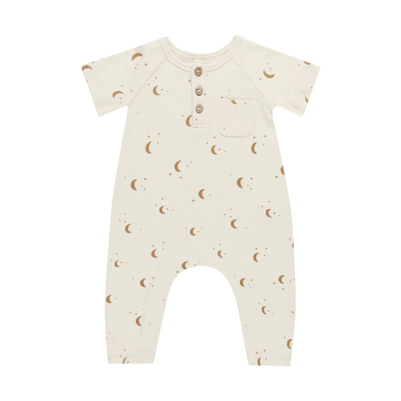 Quincy Mae Moons Short Sleeve Jumpsuit
