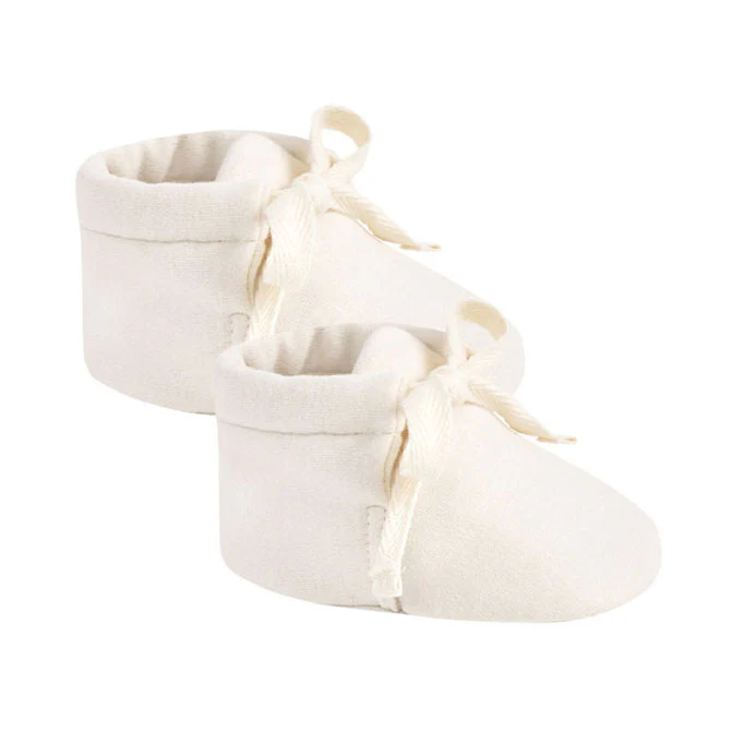 Quincy Mae Natural Baby Booties