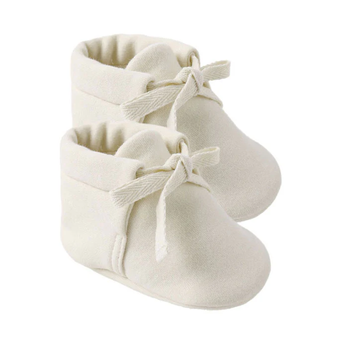 Quincy Mae Natural Baby Booties
