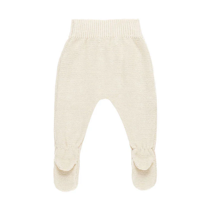 Quincy Mae Natural Footed Knit Pant - Image 2