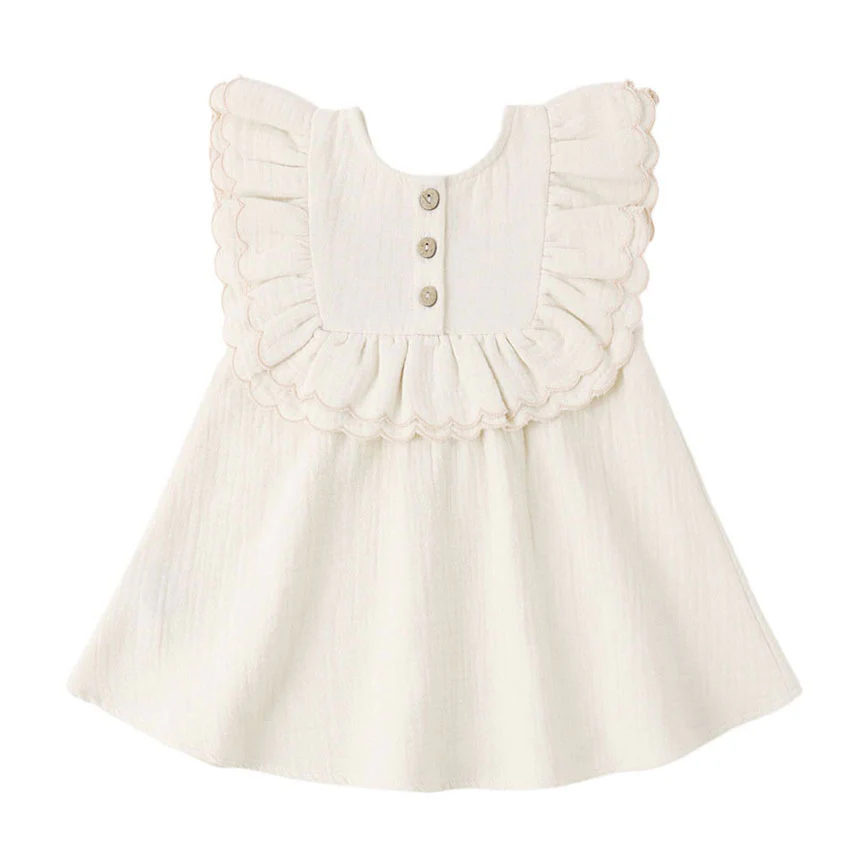 Quincy Mae Natural Lulu Dress - Image 2