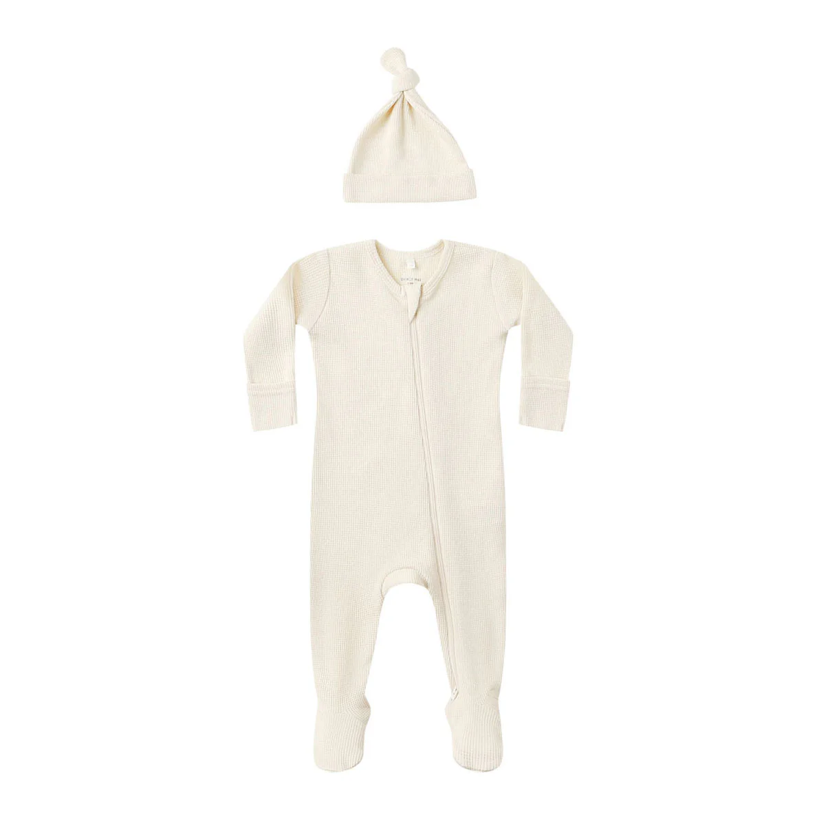 Quincy Mae Natural Waffle Sleep Baby Set