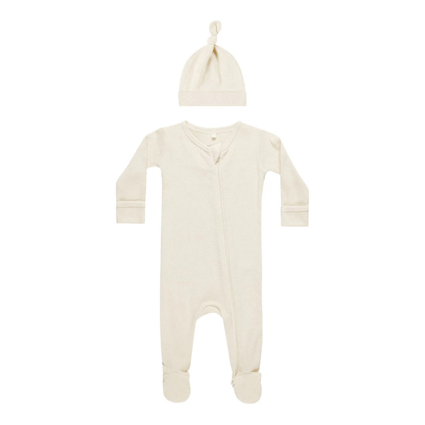 Quincy Mae Natural Waffle Sleep Set