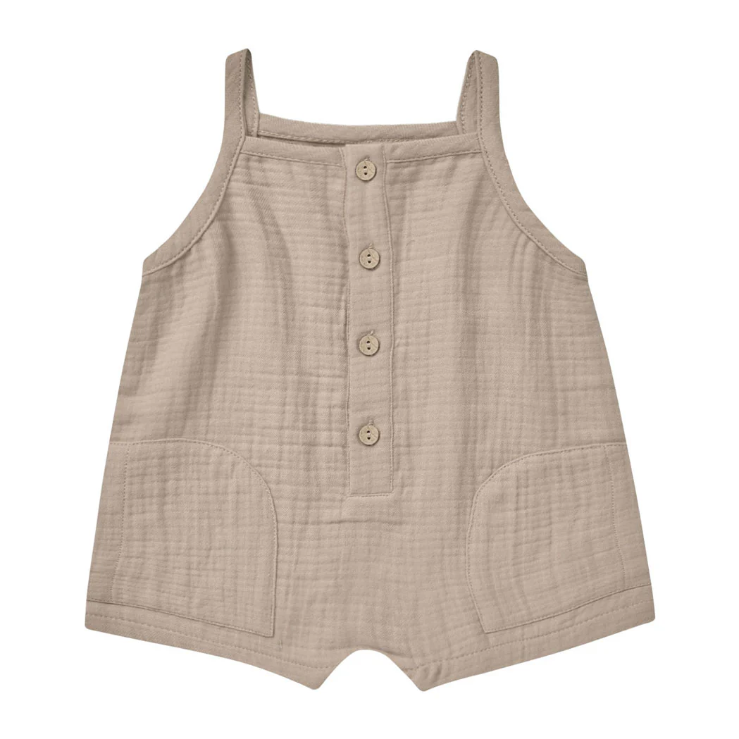 Quincy Mae Oat Oakley Romper