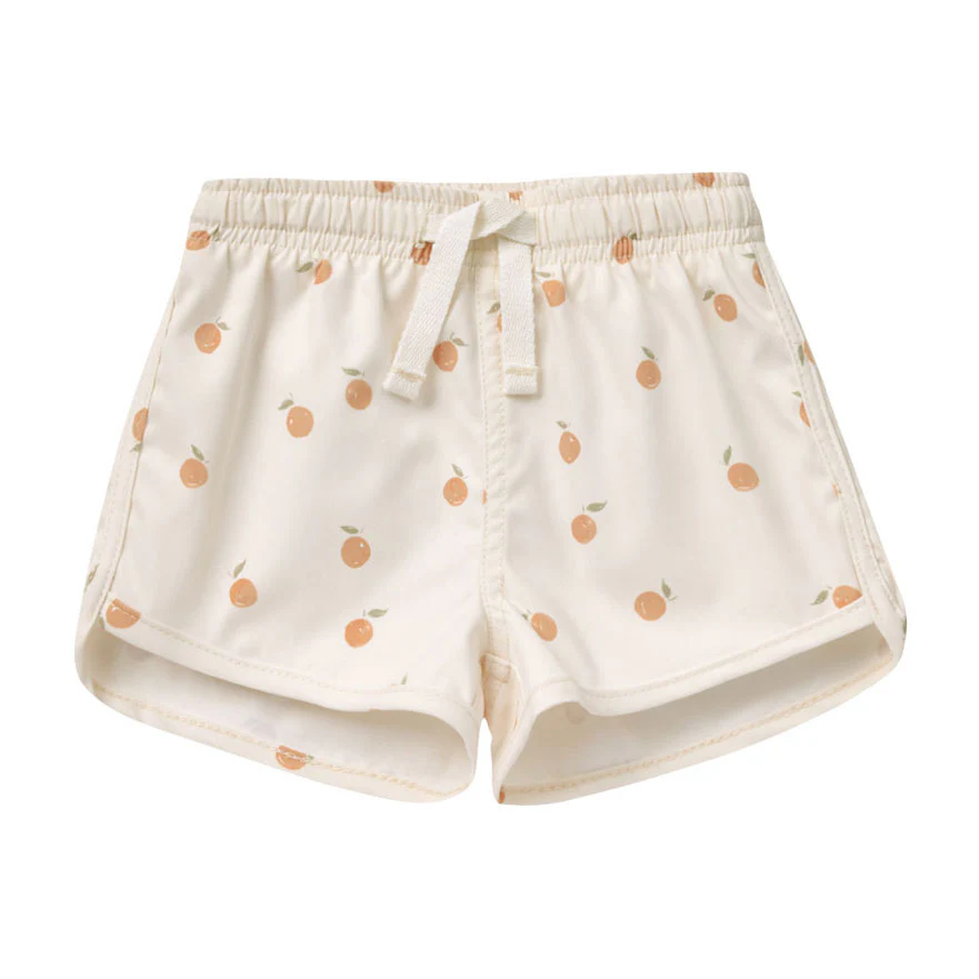Quincy Mae Oranges Boys Swim Short
