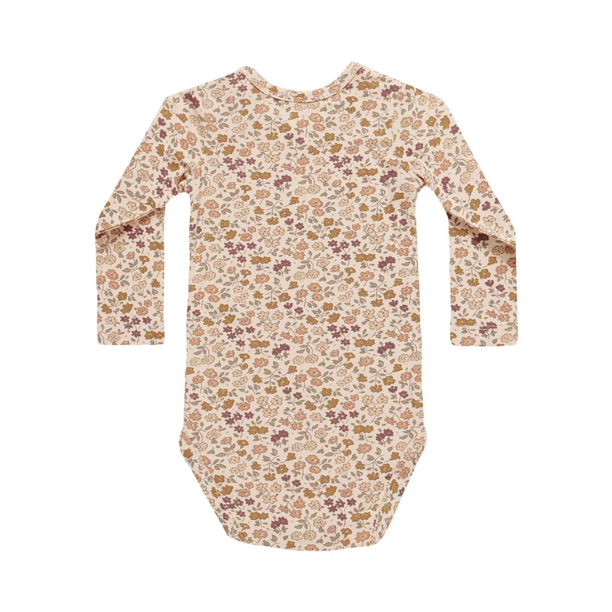 Quincy Mae Posy Bamboo Long Sleeve Bodysuit - Image 2
