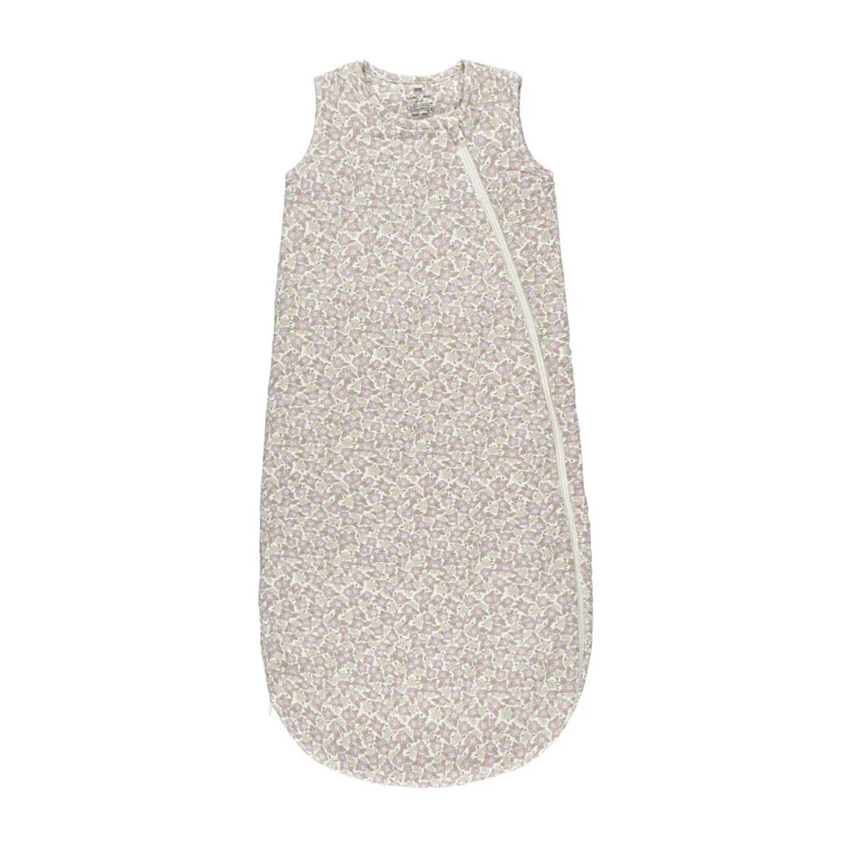 Quincy Mae Purple Floral Bamboo Sleep Bag