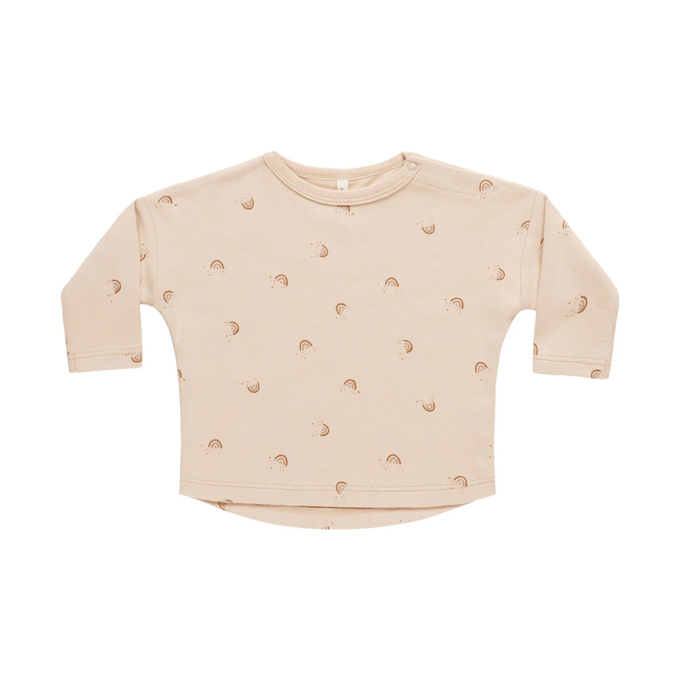 Quincy Mae Rainbows Long Sleeve Tee
