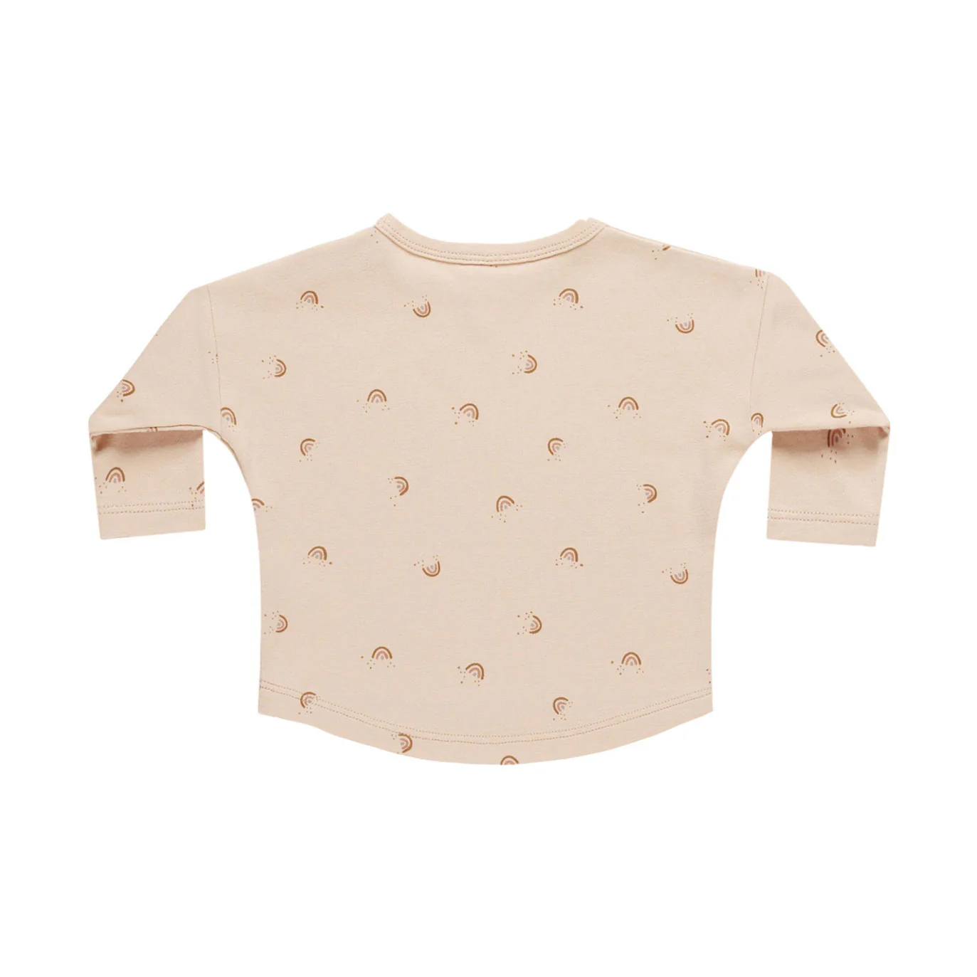 Quincy Mae Rainbows Long Sleeve Tee - Image 2