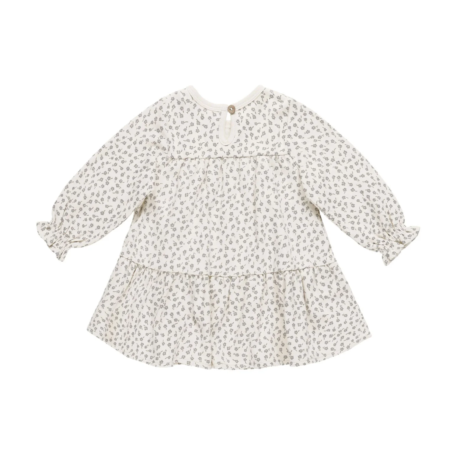 Quincy Mae Scatter Tiered Jersey Dress - Image 3