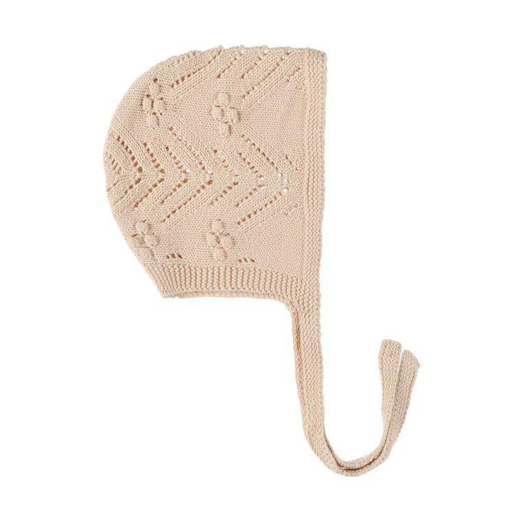 Quincy Mae Shell Knit Bonnet